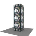 Promotional Easy Install Expo Fair Exhibition 10ft Portable Aluminum Tension Fabric Trade Show Booth Display Advertising Tower