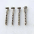 Stainless Steel 316 Half Tooth Extend External Hexagonal Self Tapping Timber Screw DIN931 M10 Half Thread Bolt Metric Price