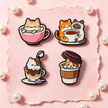 Coffee Pot Enamel Pin "Pour Yourself " Brooch Pines Lapel Pins Badge on Backpack Clothing Accessories Inspirational Jewelry Gift MegaBDM