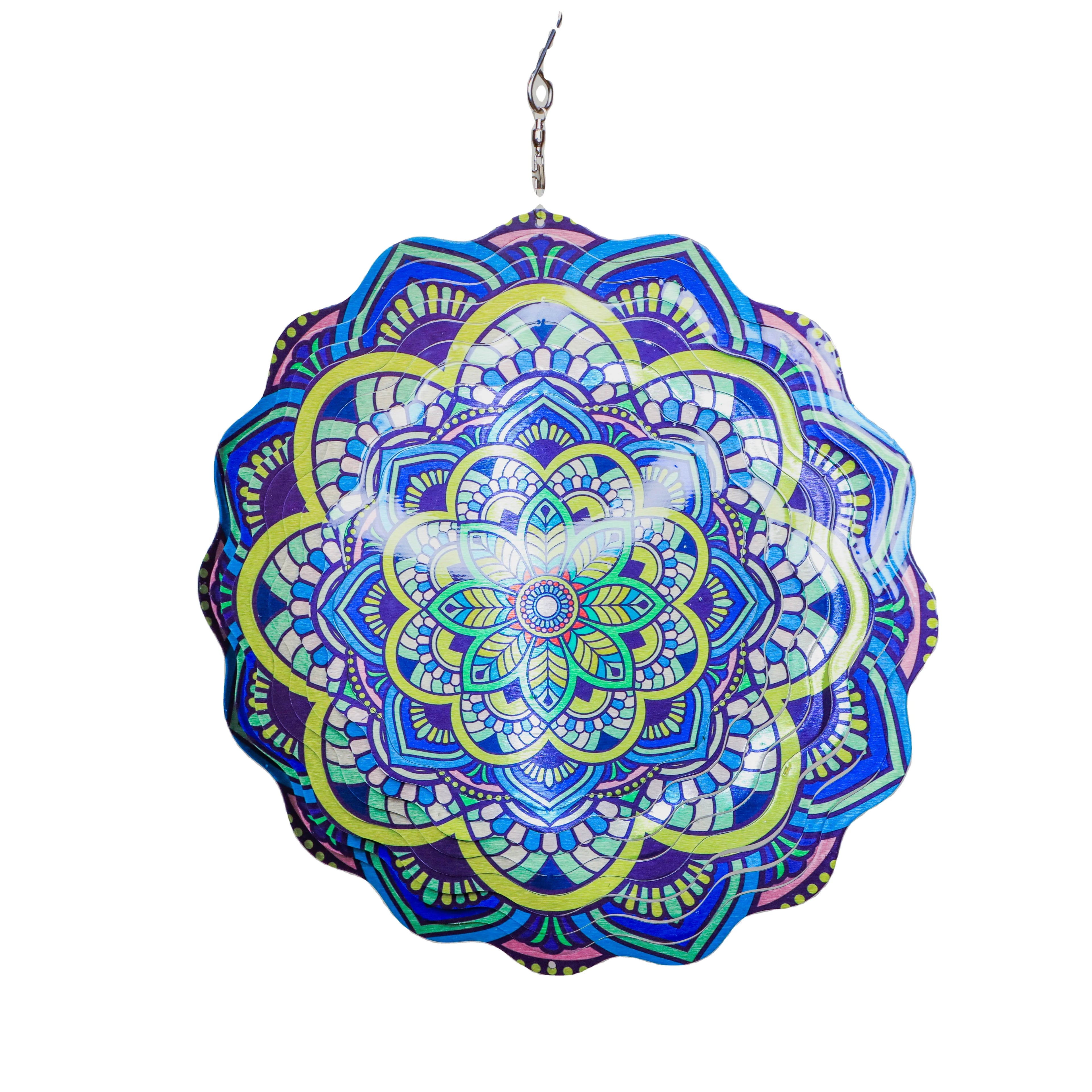 Exclusive Heavy-Duty Stainless Steel Waterproof Wind Spinner-Stunning Metallic Shine Customizable Color & Logo for Gardens
