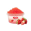 KEIFU Strawberry Popping Boba Pearl Juice Ball 500g Instant Bursting Bubble Tea Topping HALAL/HACCP/ISO 22000 Ingredients