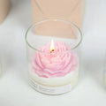 Home Decor Beautiful Aesthetic Peony Flower Scented Soy Wax Candle for Woman Gift