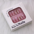 Factory Supply Empty Press on Nail Packaging Box Professional Custom Packaging for Press on Nails