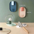 New Plastic Spoon Rest Kitchen Organizer Fork Spatula Rack Spoon Holder Stand Tableware Storage Rack for Spoon Pot Lid Holder
