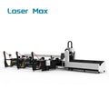 LASER MAX 3000W 2000w Steel Tube Pipe Fiber Laser Cutter Machine for Galvanized Steel Aluminum Pipes Industrial Grade
