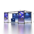 10x20 Custom Portable Expo Easy Install  Aluminum Frame Truss Display Exhibition Booth Modular
