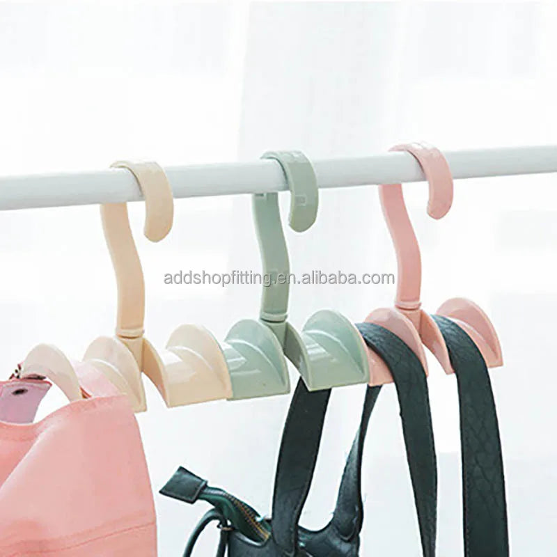 PS Home Plastic Bag display hanging Hook Handbag Organizer