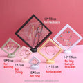 Custom Logo Removable for Anti-Rust Modern Portable PE Film Jewelry Storage Display Box for Retail Stores