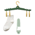 Portable Eco-Friendly Flexible Multifunctional Folding Clothes Rack Plastic Hangers Modern Living Room Household Travel
