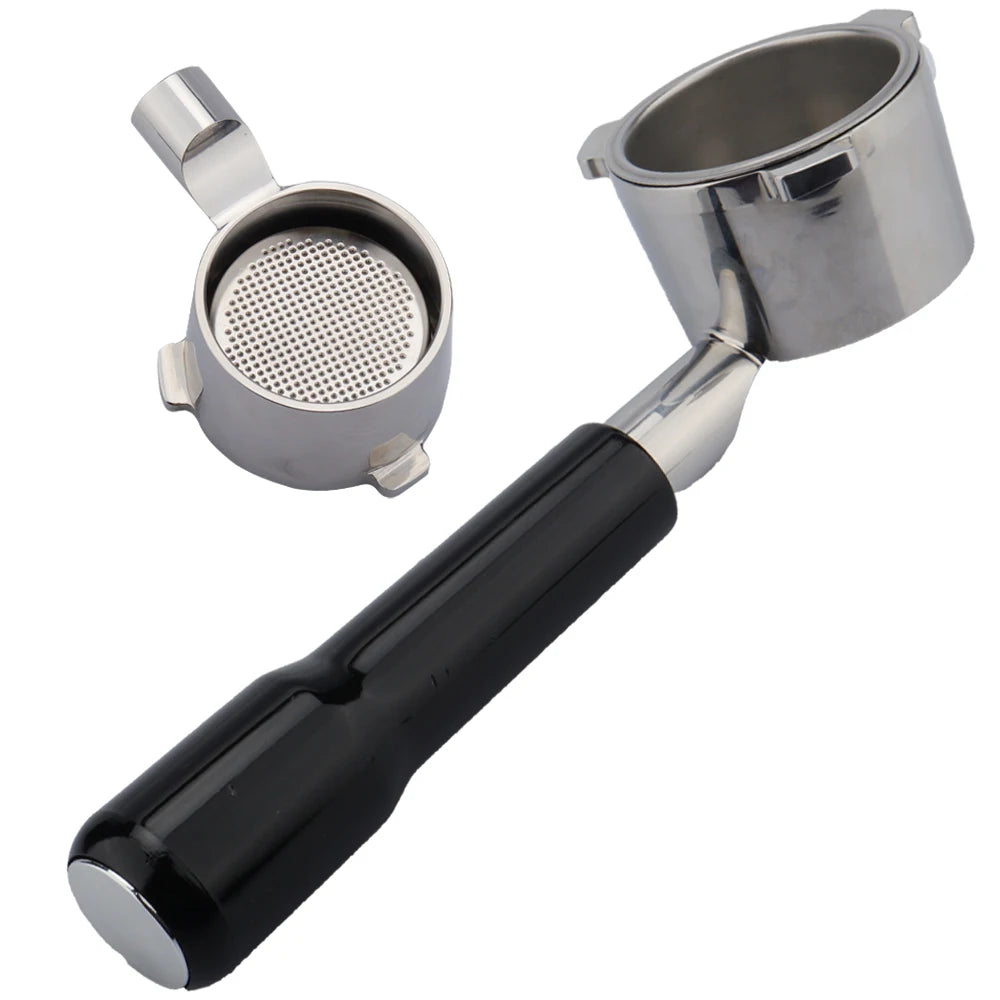 EC9335 Espresso Machine Bottomless Portafitler Coffee Accessories Stainless Steel Coffee Portafilter Head 51mm