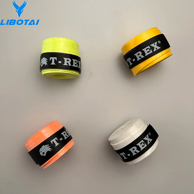 2024 Custom OEM Printed Camouflage PU Material Sticky Professional Tennis Racquet Overgrips Brand Name LIBOTAI;T-REX