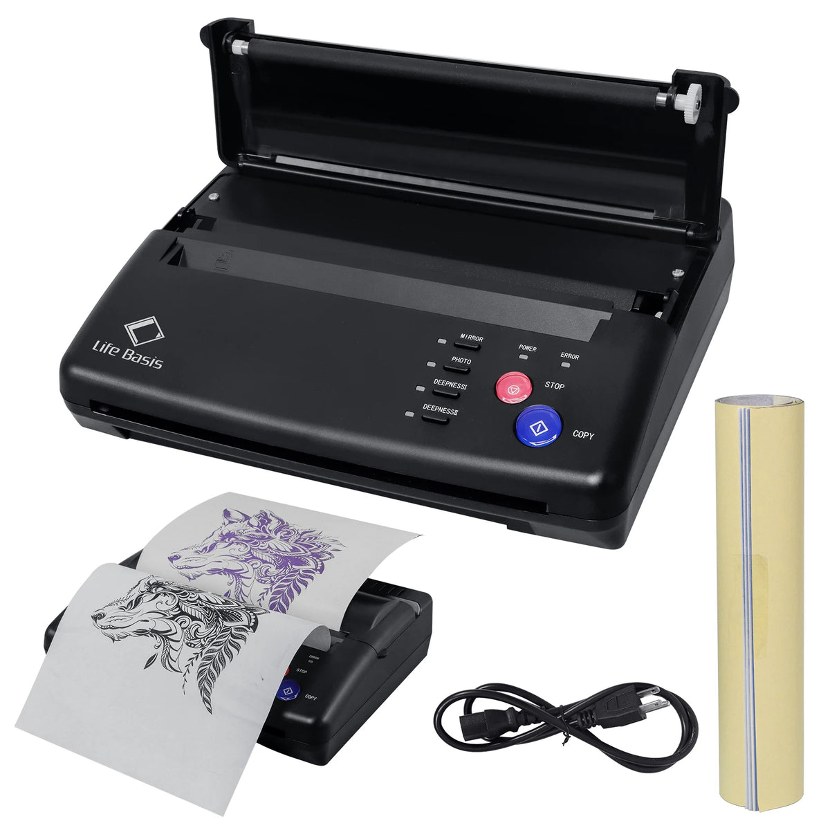 Tattoo Printer Machine Tattoo Copier Machine Authentic Original Thermal Stencil Copier Machine MegaBDM