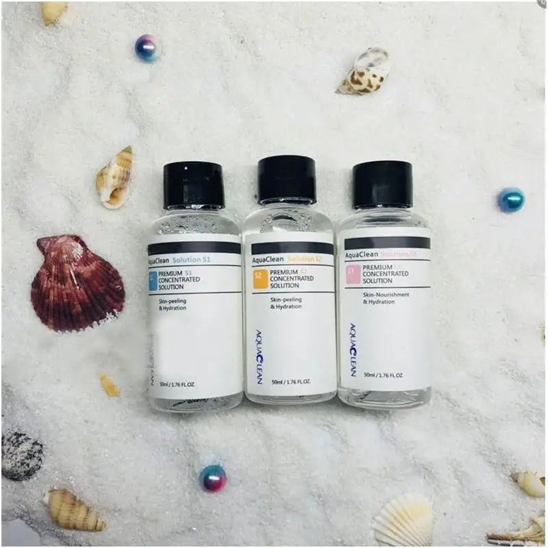 50ml S1 S2 S3 Deep Cleaning Liquid Exfoliating Concentrate Facial Serum for Hydraulic Peeling Machine SPA MegaBDM