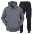 Oem Customized logo Design Men's Jogging Tracksuits Casual Solid Pattern Sports 2-piece Set MegaBDM