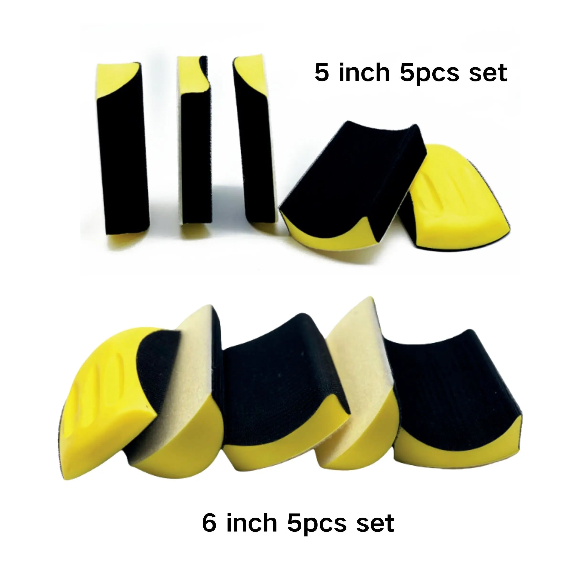 Professional Premium PU Soft Abrasive Customizable OEM Hand Sanding Block for Car Beauty Polishing