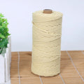 High Tenacity 4mm Macrame Braided Cord Rope Basket Storage Roll Twisted Paper Bag Simple Style Coated Finish Shoes