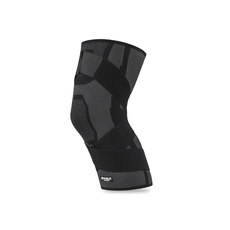 JINGBA Bsci Factory Price Adjustable Nylon Compression Knee Sleeve Breathable Knee Support Brace Basketball Volleyball Sports