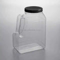 Large 160oz Plastic Bottle Custom Colour Storage Jars for Beans Grain Kitchen Supplies-Herb & Spice Tools with Logo