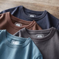 Bangladesh China Factory Price 300g Americana Combed Cotton Heavyweight Crew Neck Short Sleeve Straight Fit Solid Color T Shirt