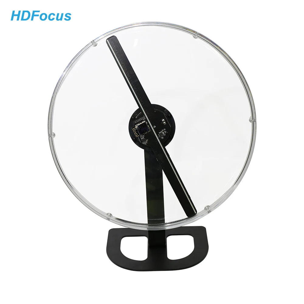 HD Display 32cm Mini 3D Hologram Fan Desktop Hologram Adverting Led Fan