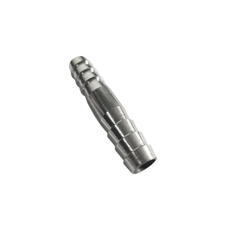 304 Stainless Steel Manual Double-Headed Barb Connector 1/2 Inch Water Hose Straight Adapter Double Insert Nozzle Angle Valves
