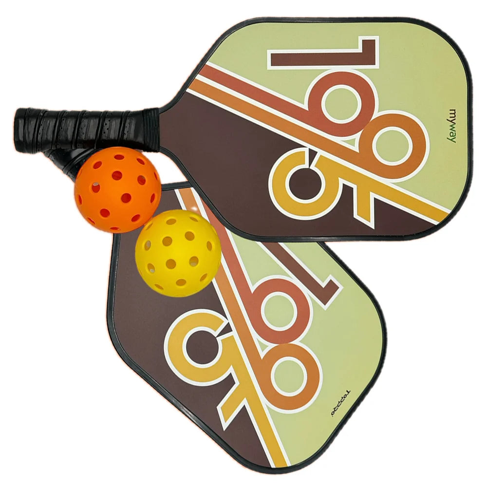 Powerful Cuts and Unmatched Spin with Granular Frosted Pickleball Paddle for Squash Balls