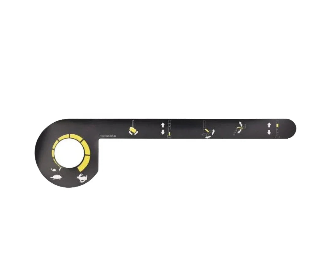 HNARL JLG 1001125195 Decal Function Speed