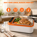 Electric Heating Automatic Wireless Portable USB Rechargeable Battery-Powered Household Lunch Box Food Warmer MegaBDM