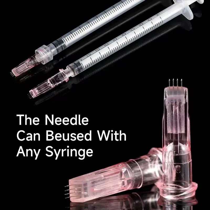 Hot sale Medical Small Powder 4needle Disposable 34G 1.2mm/1.5mmUltrafine Mosquito Non Painless Beauty neck tool