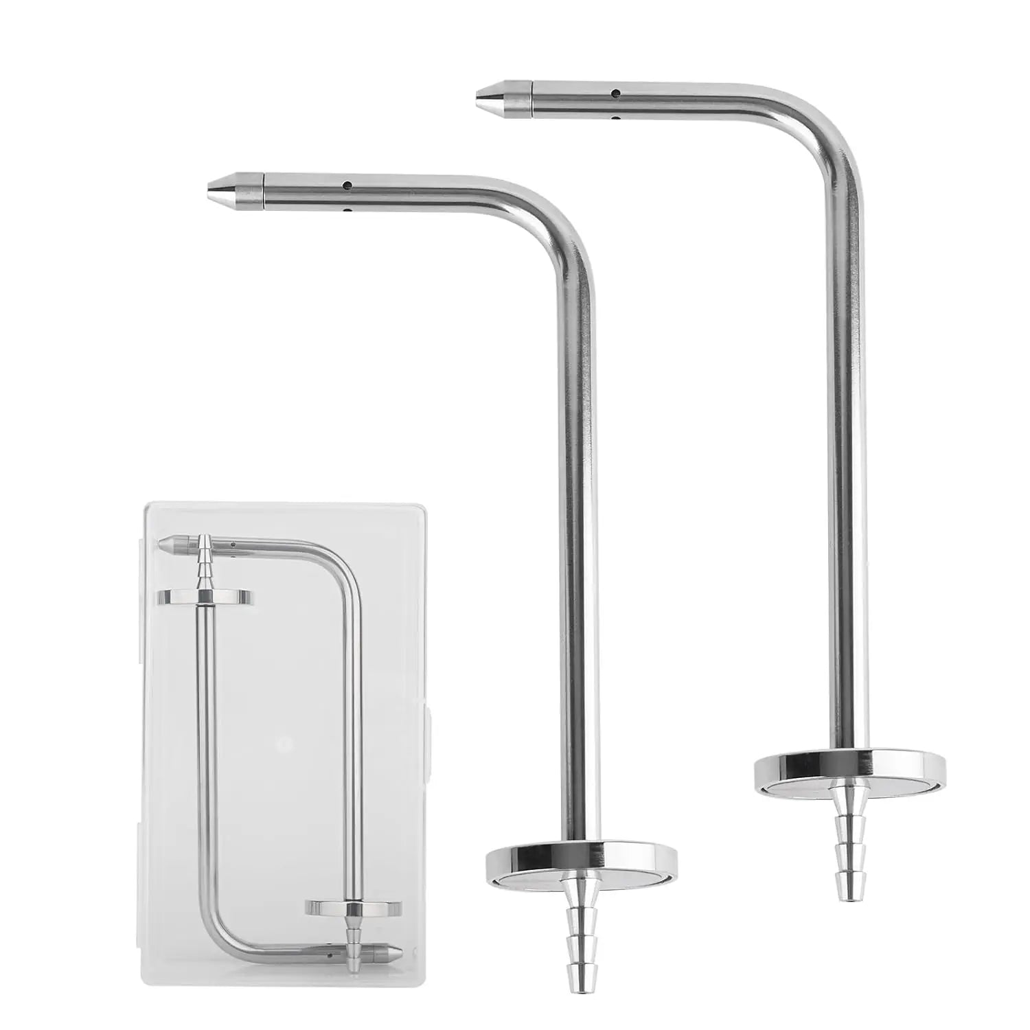 Stainless Steel Static Pressure Probe for HVAC Fieldpiece Manometers ADMN2 AMIN2 SDMN5and Pitot Tubes with Magnetic Flanges