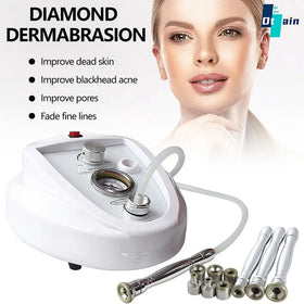 Top Grade 3 in 1 Diamond Dermabrasion Microdermabrasion Machine Safe Skin Rejuvenation & Wrinkle Removal Beauty Face Exfoliator