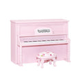 1/6 1/12  Doll House Simulation Miniature Mini Wooden Upright Piano Model Decor