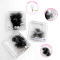Meecillashes Premade Volume Loose Fans Wholesale Individual 0.03 0.05 0.07 C D Loose Pre Made Fans Lash MegaBDM