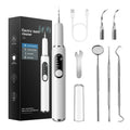 Electric Dental Cleaner with Metal Dental Mirror & Charging Cable, 5 Modes, Gum Protection (No Gum Pain) Home Teeth Tool