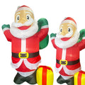 Advertising Inflatable Classic Design 2.4M Inflatable Christmas Santa Claus Outdoor Indoor Party Inflatable Toys Decorations