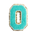 Number Letter Chenile Patch for Clothing CCustom Irom on Stickers Number Chenille Patches