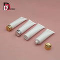 White Empty Plastic PE Mini 30ml Small Caliber Toothpaste Whitening Cream Base Cream Ointment Toothpaste Tube Hand Cream Tube