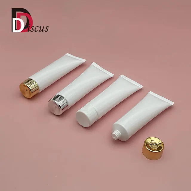 White Empty Plastic PE Mini 30ml Small Caliber Toothpaste Whitening Cream Base Cream Ointment Toothpaste Tube Hand Cream Tube