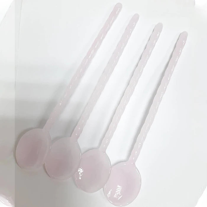 Original New Small Spoons Lampwork Borosilicate Glass Eco-Friendly Customized Color 15cm Stirring Stick for Parties