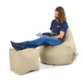 Comfy Indoor & Outdoor Gaming Bean Bag Chair Cover Seat Cushion Waterproof Modern European Design