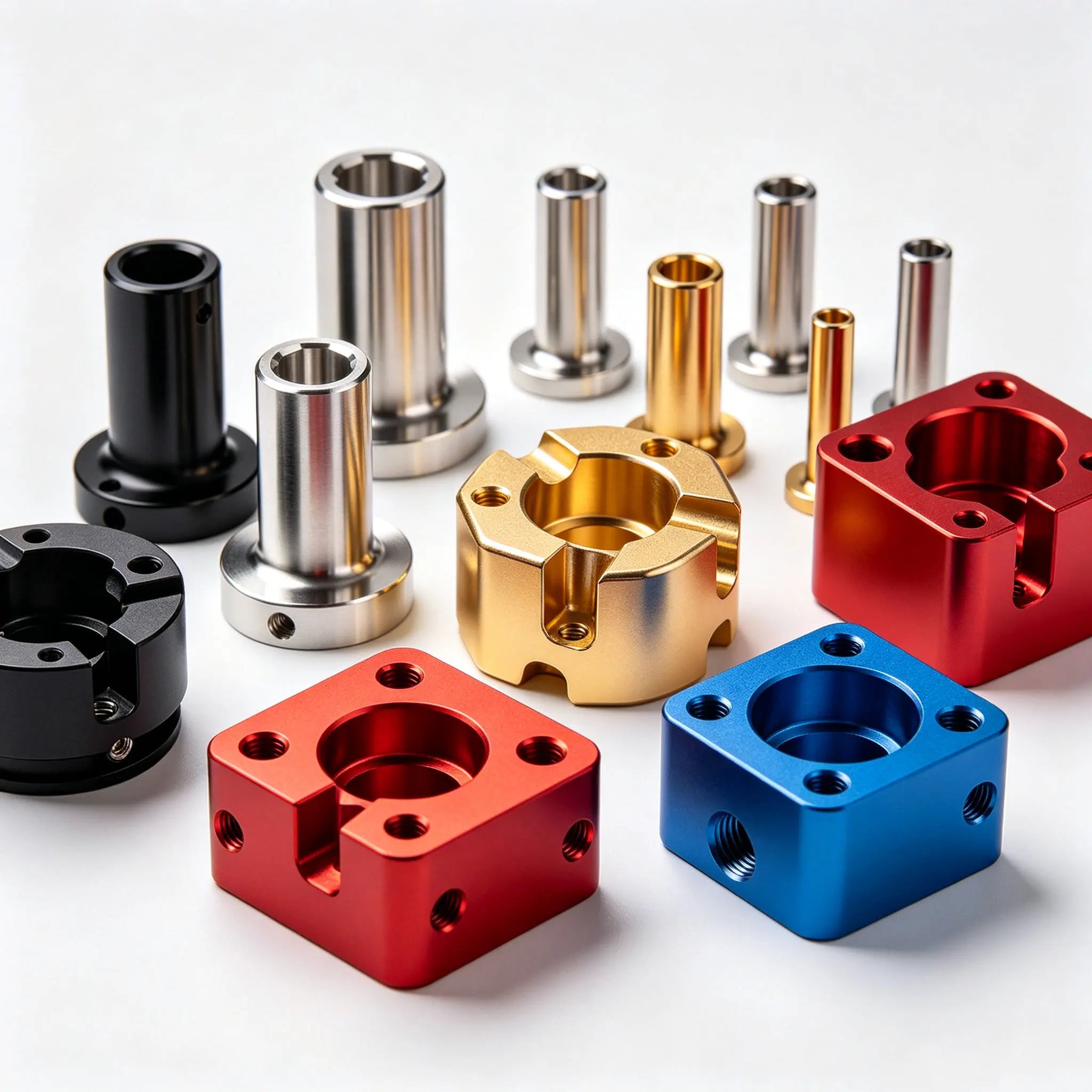 ROOVO R003 OEM Factory Customized CNC Brass Hardware Accessories & Auto Switching Connector Parts with Machining Services