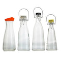Eco-Friendly 500ml 1000ml Glass Drink Bottles Reusable Ceramic Swing Caps for Kombucha Iced Tea Homemade Juices Drink Bottles