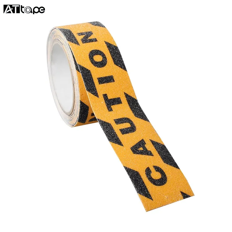 OEM Waterproof Membrane Pressure Sensitive Safety Adhesive Anti-Slip Tape Watch Your Step Warning Floor Decals Stickers PET/PVC
