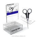 Custom Logo Eco-Friendly Acrylic Paintbrush Display Holder with Size Holes for Retail Shops- & Water Resistant