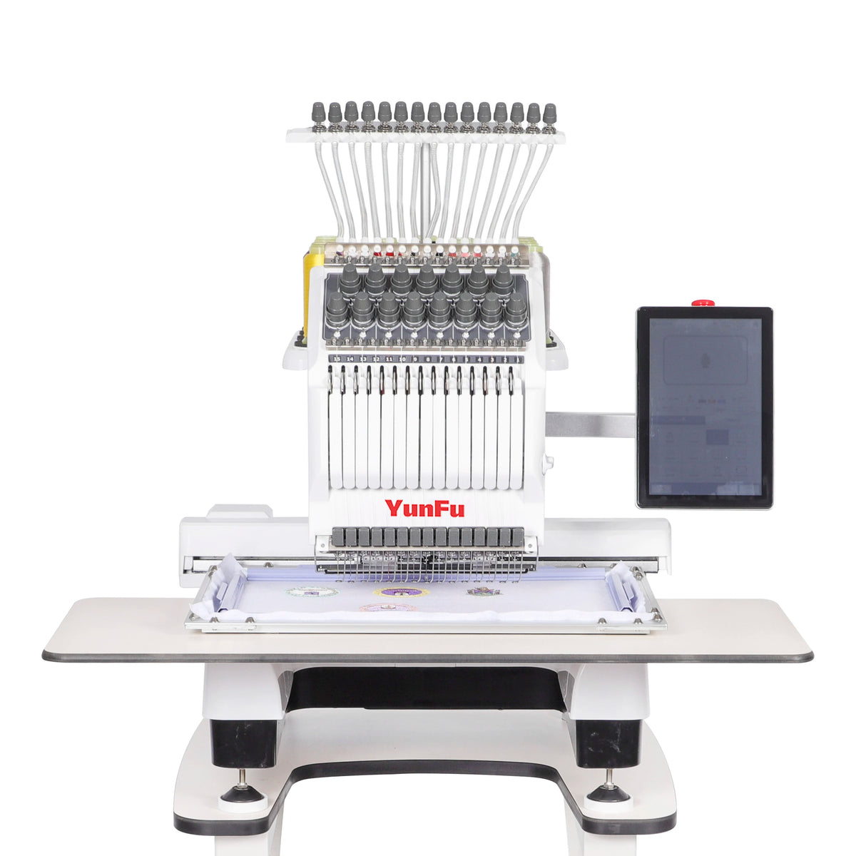 Yunfu New Original SWF MAS 12/15 Needle Embroidery Machine Automatic Computerized for Printing Shops Retail Doorstep Delivery MegaBDM