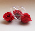 Small Heart Shape Plastic clear Box for Storage Preserved Flower Acrylic Heart Box love clear Heart Shape Acrylic Candy Box