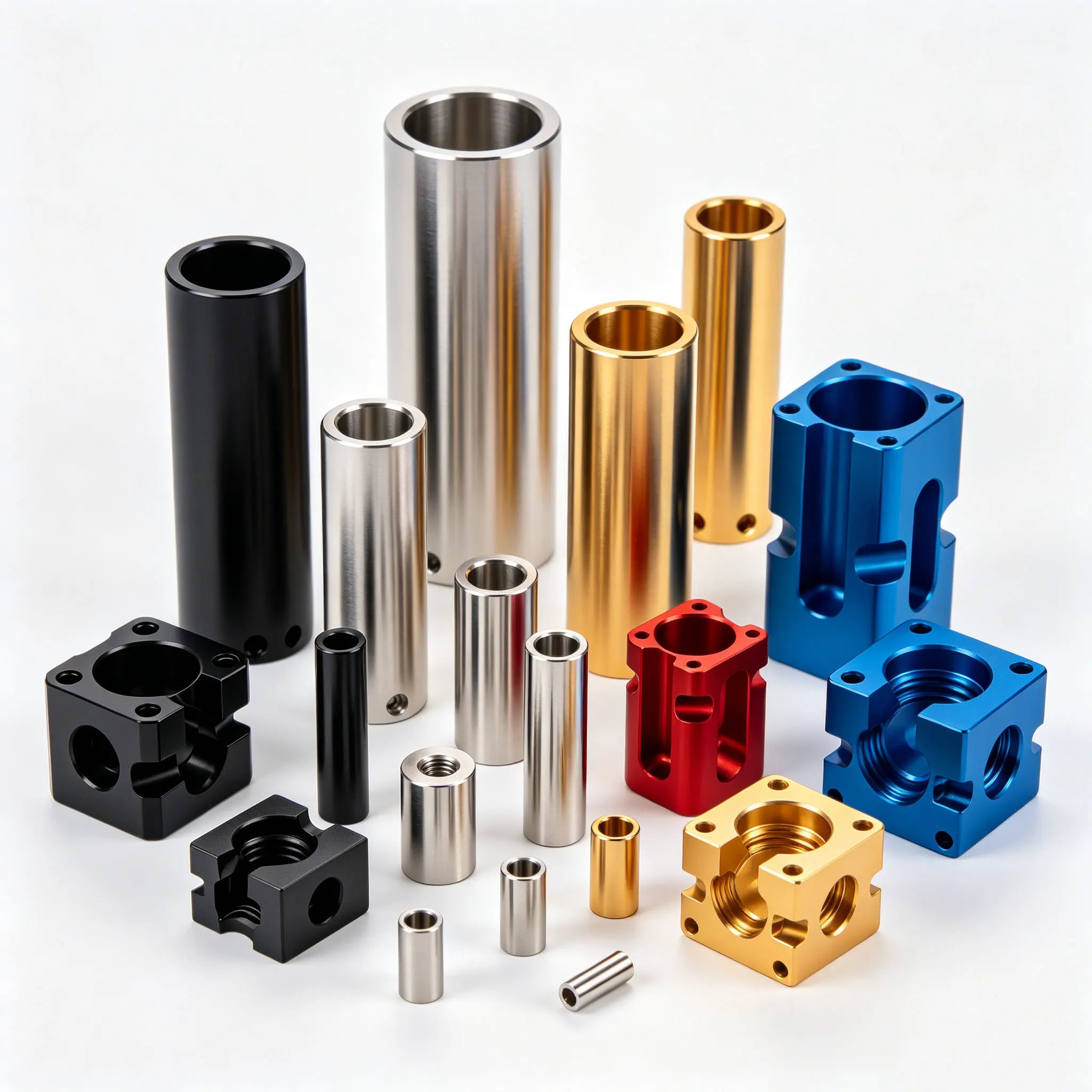 Shenzhen Manufacture Customized CNC Machining Stainless Steel Anodized Aluminum Metal Milling Turning Parts Cnc Service ROOVO