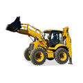 SECSUN Euro 5 Epa 2.5 Ton Wheel Excavator Loader 4 Wheel Drive Hydraulic Backhoe Loader for Sale