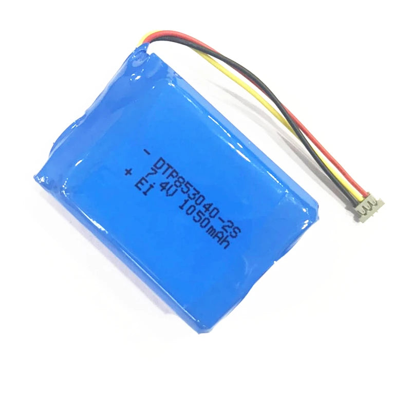 Factory Best Upgraded 1050mah 7.4v Rc Car Battery 1050mah  7.4v Lithium Polymer Battery Smart Li Polymer Battery Pack