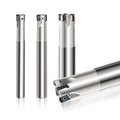 MFH03R High Feed High Precision Alloy Steel 45-48 HRC Anti-Vibration Face Mill Arbor for Double-Sided LOGU0303 Insert MegaBDM